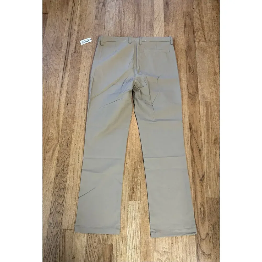 NWT Boys Old Navy Boys Khaki School Uniform Slim Leg Chino Pants, size 18